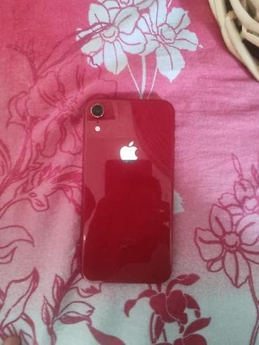 note 13 pro plus: IPhone Xr, Б/у, 256 ГБ, Красный, Чехол, 100 % — 1