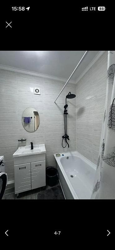 квартира каркол: 1 комната, 39 м², Кара-Жыгач ж/м Элитка, 2 этаж, Евроремонт — 4