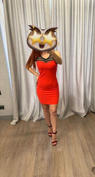 платье трикотажное с длинным рукавом: Вечернее платье, Коктейльное, Короткая модель, S — 10