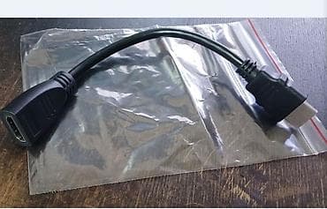Настольные ПК и комплектующие: Переходник HDMI мама HDMI папа, 20см адрес - ул. Уральская 8, г — 2