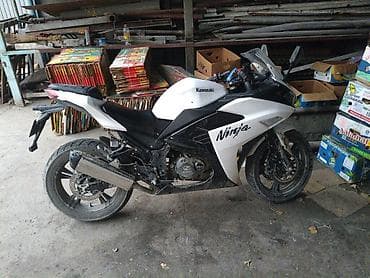 электрические мотоцикл: Спортбайк Kawasaki, 300 куб. см, Бензин, Взрослый, Б/у — 2