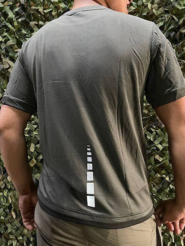 soft shell: Тактическая футболка с отражающим принтом - Цвет: оливковый/хаки - — 3