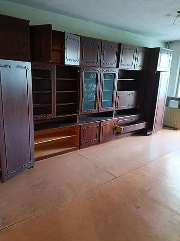 Офисная мебель: Гарнитур для зала, Шкаф, Дерево, цвет - Коричневый — 3