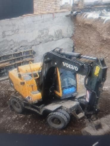 Экскаватор, Volvo, Колесный