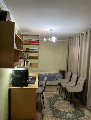 чат кол: 3 бөлмө, 57 м², 104-серия, 2 кабат, Косметикалык ремонт — 7