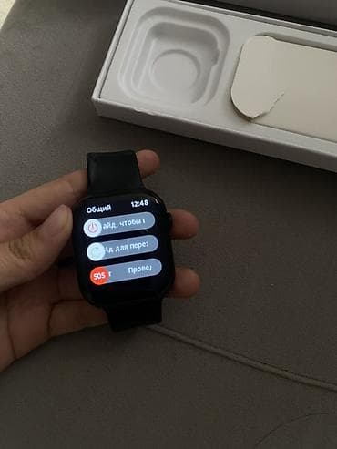 Смарт‑часы (стилизованные под Apple Watch) Комплектация: - Коробка с — 6