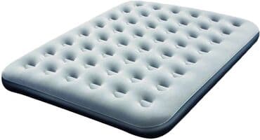 матрас кровать интекс: Полутороспальный надувной матрас серии Flocked Air Bed(Double) — 1