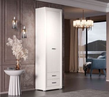 сервант и книжный шкаф: Книжный шкаф, Новый, МДФ — 6