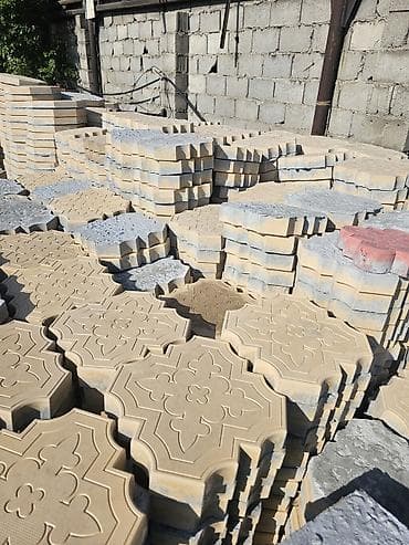 напольные плитки: Тротуарная плитка и брусчатка - Типы: классическая фигурная плитка с — 5