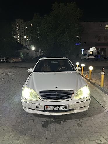 машины за 20 тысяч долларов: Mercedes-Benz S-Class: 2002 г., 5.5 л, Бензин — 3