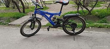 маленькие колонки: Детский велосипед, 2-колесный, 6 - 9 лет, Для мальчика, Б/у — 1