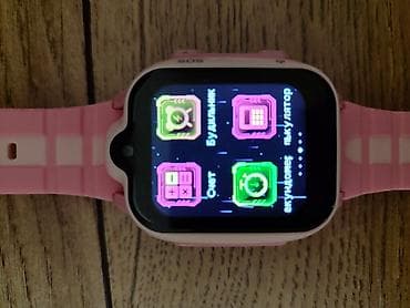 j5 2017: Детские смарт-часы с видеосвязью и SOS (розовые) - Цвет: розовый — 4