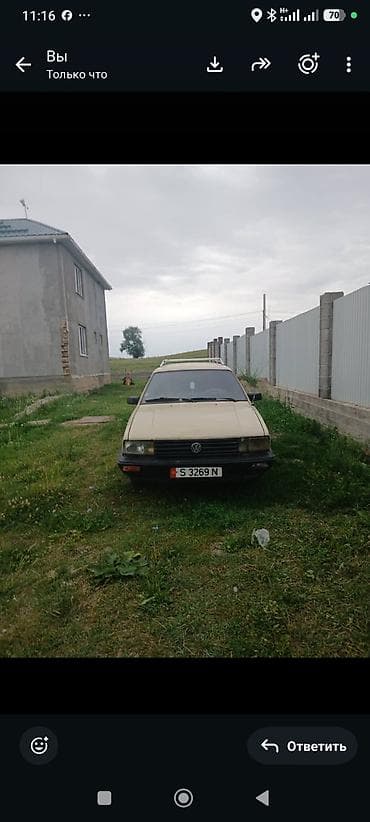1988: Volkswagen Passat Variant: 1988 г., 1.4 л, Механика, Бензин, Универсал — 1