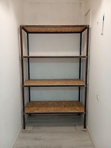 Железный стеллаж (полка), размер: 2 м × 1,25 м at lalafo.kg Железный стеллаж (полка), размер: 2 м × 1,25 м
