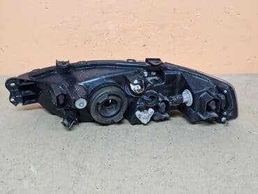 runx alex: Передняя правая фара Mitsubishi 1999 г., Б/у, Оригинал, Япония — 6