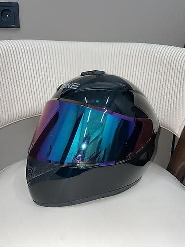 зашитный очки: Продаю GIKE шлем новый 
Размер: L
Цвет визера: хром состояние хорошая — 1