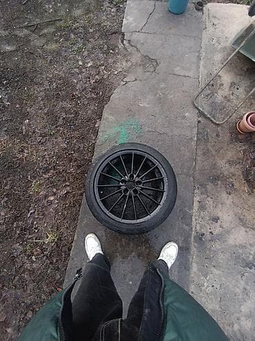 шины 18р: Колеса в сборе 225 / 45 / R 18, Лето, Б/у, Комплект, Легковые, Литые, отверстий - 5 — 1