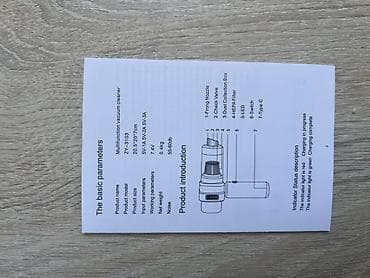 циклон для пылесоса: Беспроводной Автопылесос, Комплект насадок — 3