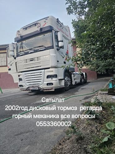 купить зимние шины бу: Тягач, DAF, 2002 г., Без прицепа — 10