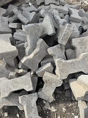 zaman: Тротуарная плитка «Кость» (бетонная) - Форма: «волна/кость» — 2