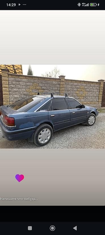 nexia 2012: Mazda 626: 1989 г., 2 л, Механика, Бензин, Седан — 8