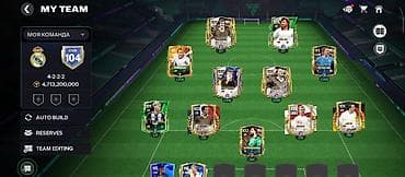 Игровой аккаунт FC Mobile с прокачанным мета-составом