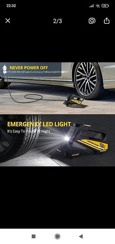 автомобильный аккумулятор: Компрессор Новый — 3