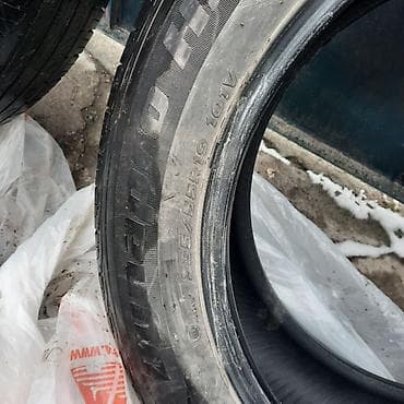 good year: Шины 235 / 55 / R 19, Лето, Б/у, Пара, Внедорожные (АТ/МТ), Hankook — 2