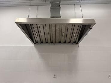 Ашкана техникасы: Промышленный кухонный зонт вытяжной из нержавеющей стали - Тип — 9