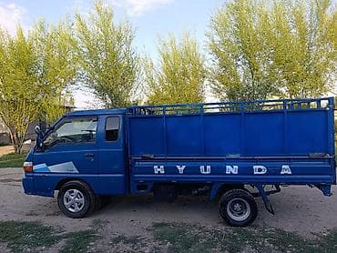 прицеп портер: Hyundai Porter (Porter/Porter I) — компактный бортовой грузовик синего — 2