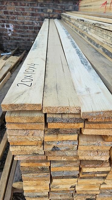 Доски, Обрезные, Для строительства, Сосна, Черновые
