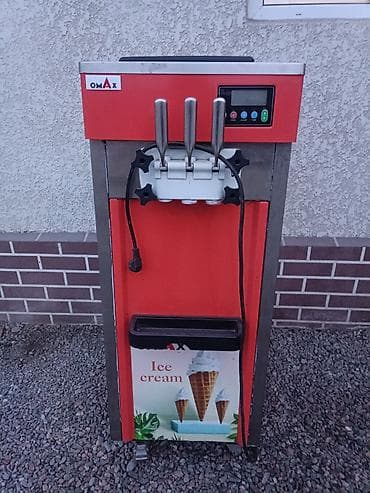 вакуумный станок: Фризер для мягкого мороженого OMAX - Настольный/напольный аппарат с — 1