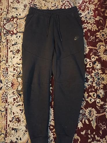 Брюки: Мужские брюки, S, Nike, Б/у, цвет - Черный, Самовывоз, Платная доставка — 3