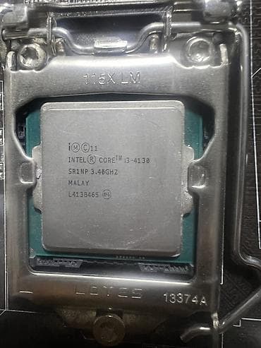 tab a: ТОРГ УМЕСТЕН Материнская плата ASUS B85M-G + процессор Intel Core — 5
