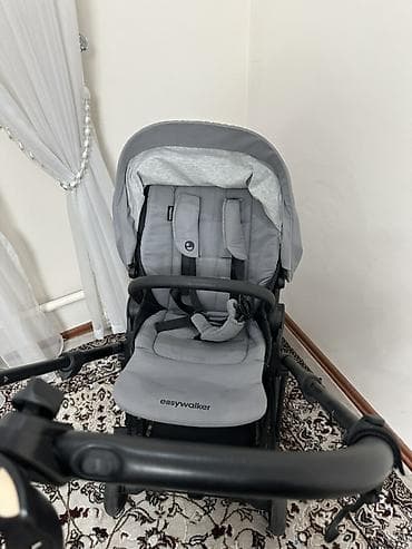 Коляски: Коляска, Easywalker, цвет - Серебристый, Б/у, Самовывоз — 3