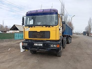 тягач присеп: Тягач, MAN, Самосвал — 1