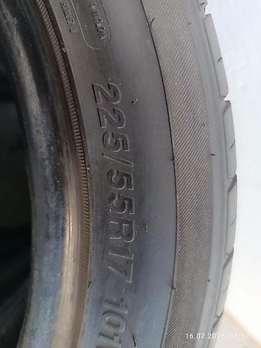 Транспорт: Шины 225 / 55 / R 17, Лето, Б/у, Комплект, Легковые, Centara — 2
