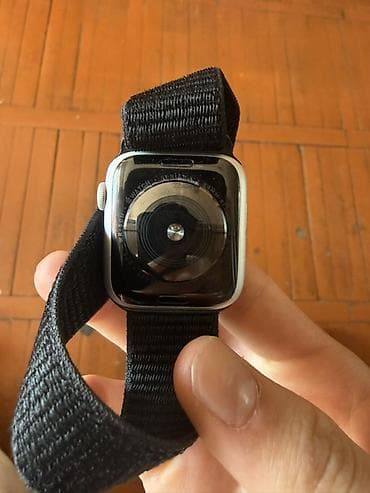 mi not 4: Смарт‑часы Apple Watch Series 5(алюминий, серебристый цвет), размер 44 — 4