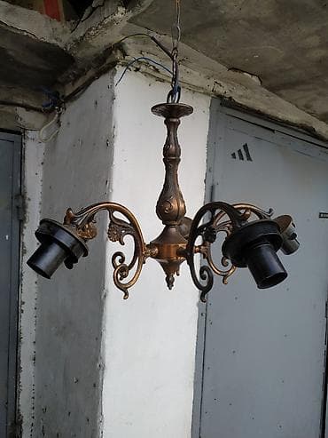 Люстра без плафонов at lalafo.kg Люстра без плафонов