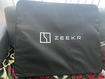 тентовой борт: Родные Полики Для салона Zeekr, цвет - Черный, Новый, Самовывоз — 5