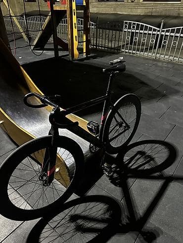 fixed gear: Шоссейный велосипед, Рама M (156 - 178 см), Б/у — 5