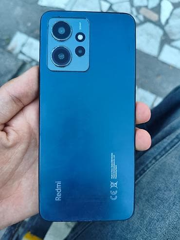 Redmi, Redmi Note 12, Б/у, 256 ГБ, цвет - Синий