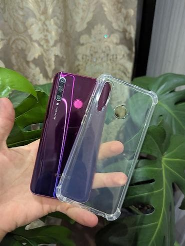 Honor 10i, Б/у, 128 ГБ, цвет - Фиолетовый, 2 SIM