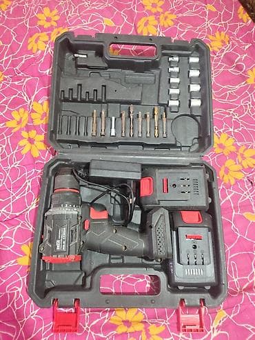 Кол араалар: Срочно ! Аккумуляторная дрель‑шуруповёрт DECO DCB‑48 в кейсе Основные lalafo.kg да — 1 Кол араалар: Срочно ! Аккумуляторная дрель‑шуруповёрт DECO DCB‑48 в кейсе Основные — 1