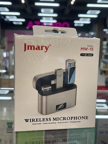 mac safe: Бесплатная доставка по городу 🚗🚗🚗 Беспроводной микрофон Jmary MW-15 — 1