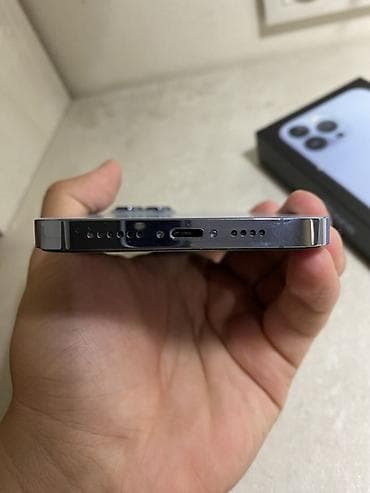 трекеры для детей: IPhone 13 Pro Max, Б/у, 256 ГБ, Blue Titanium, Коробка, 76 % — 2
