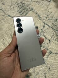 самсунг z fold 4: Samsung Galaxy Z Fold 6, Колдонулган, 256 ГБ, түсү - Күмүш, 2 SIM, eSIM — 8