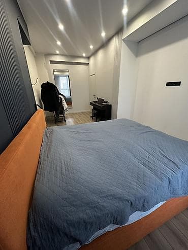 osh flat: 2 комнаты, 55 м², Асанбай мкр Элитка, 6 этаж, Дизайнерский ремонт — 4