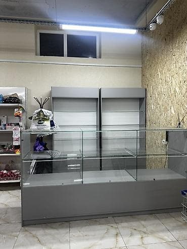 маникюрный столы: Торговое оборудование для магазина Состав комплекта: - Две пристенные — 5