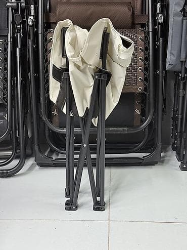 походный стул: Походный складной стул, Новый, Другой материал, цвет - Зеленый — 6